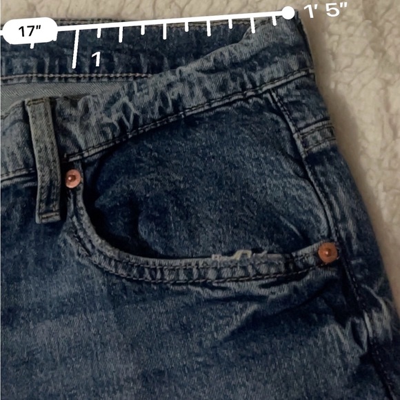 GAP Blue Versatile Denim Cut-Off Jorts - Picture 11 of 15